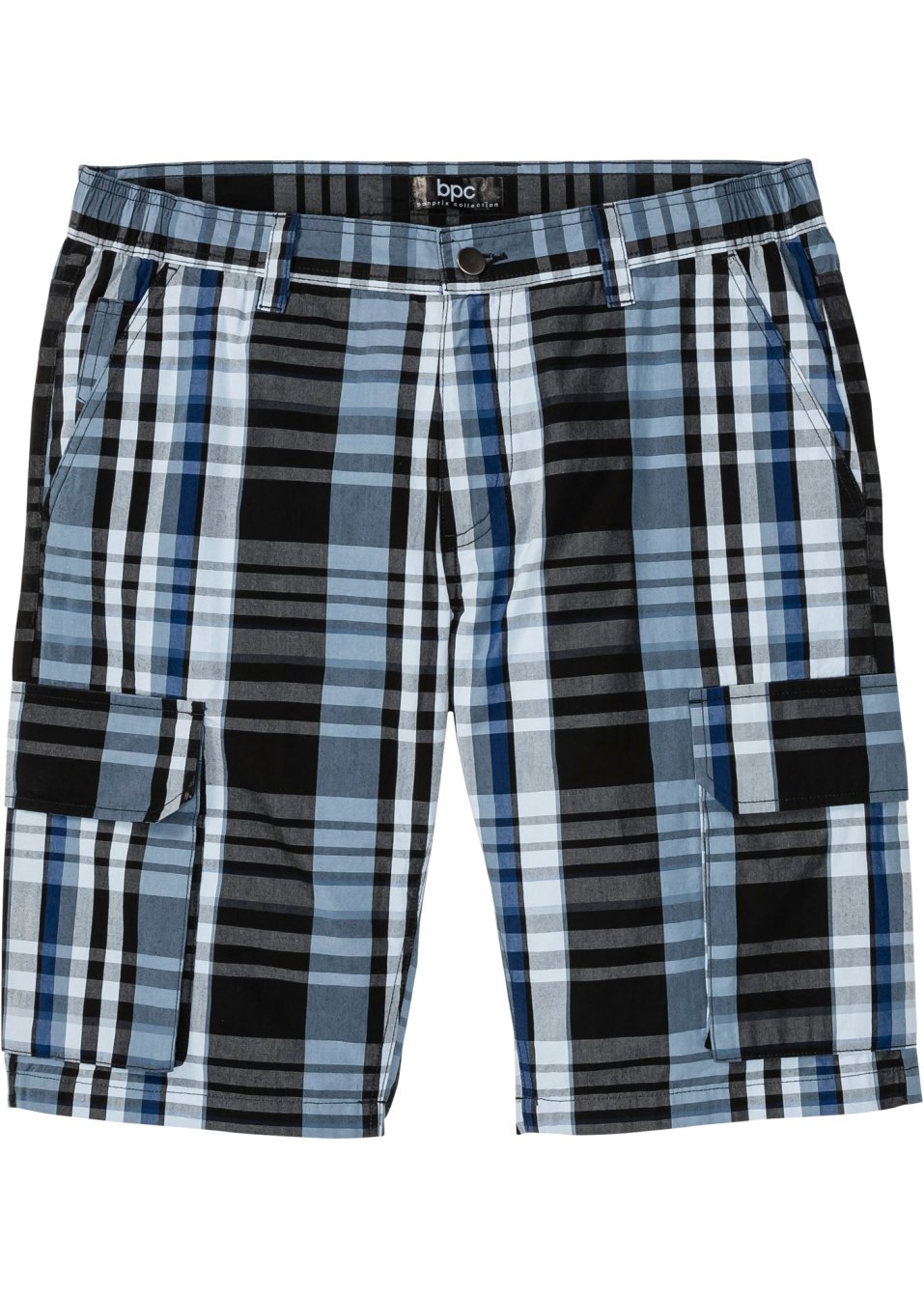 Bermuda cargo confort pour le ventre, Regular Fit