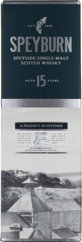 SPEYBURN 15 YEARS SINGLE MALT 70CL