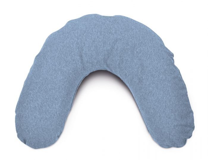 Theraline Nackenkissen mittel Bamboo Melange blau-grau