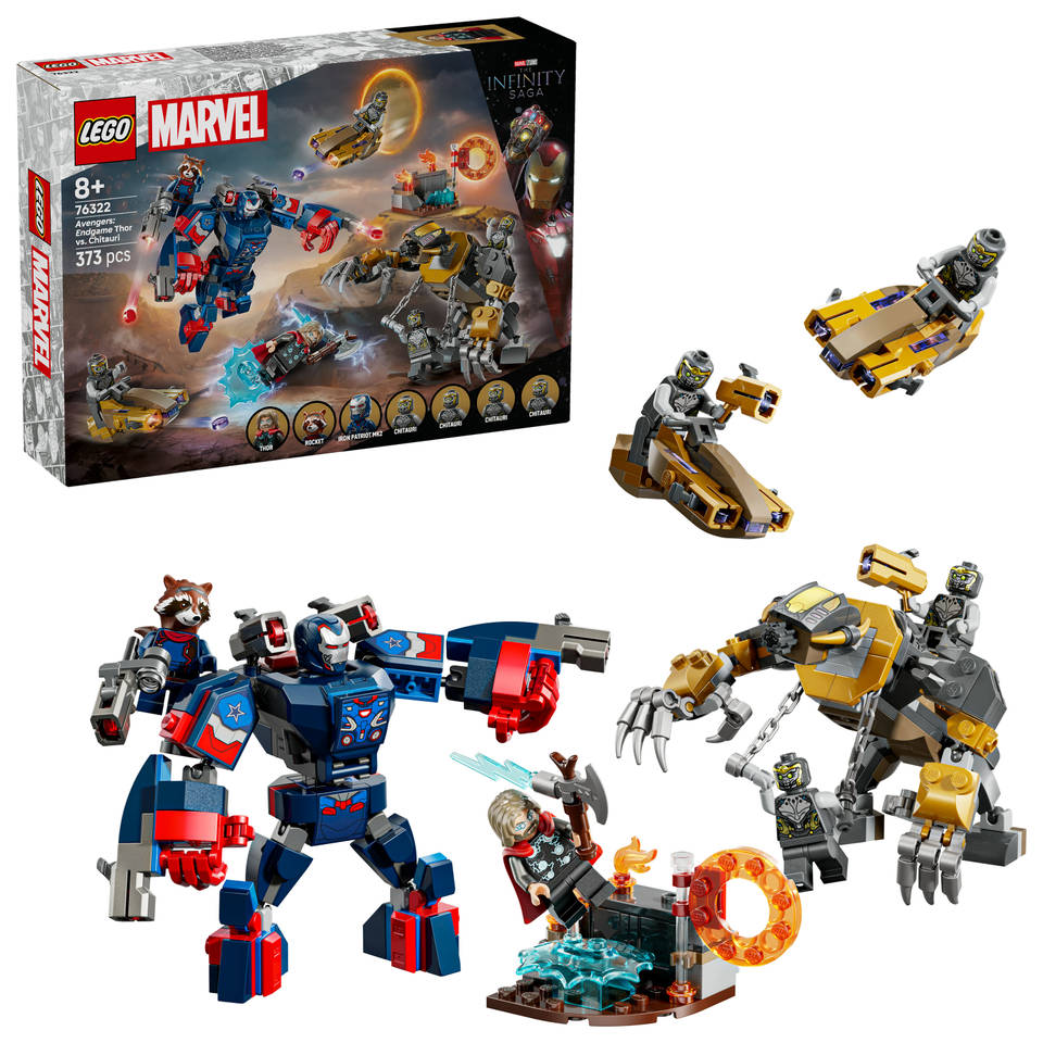 LEGO Marvel Avengers Endgame Thor vs. Chitauri 76322