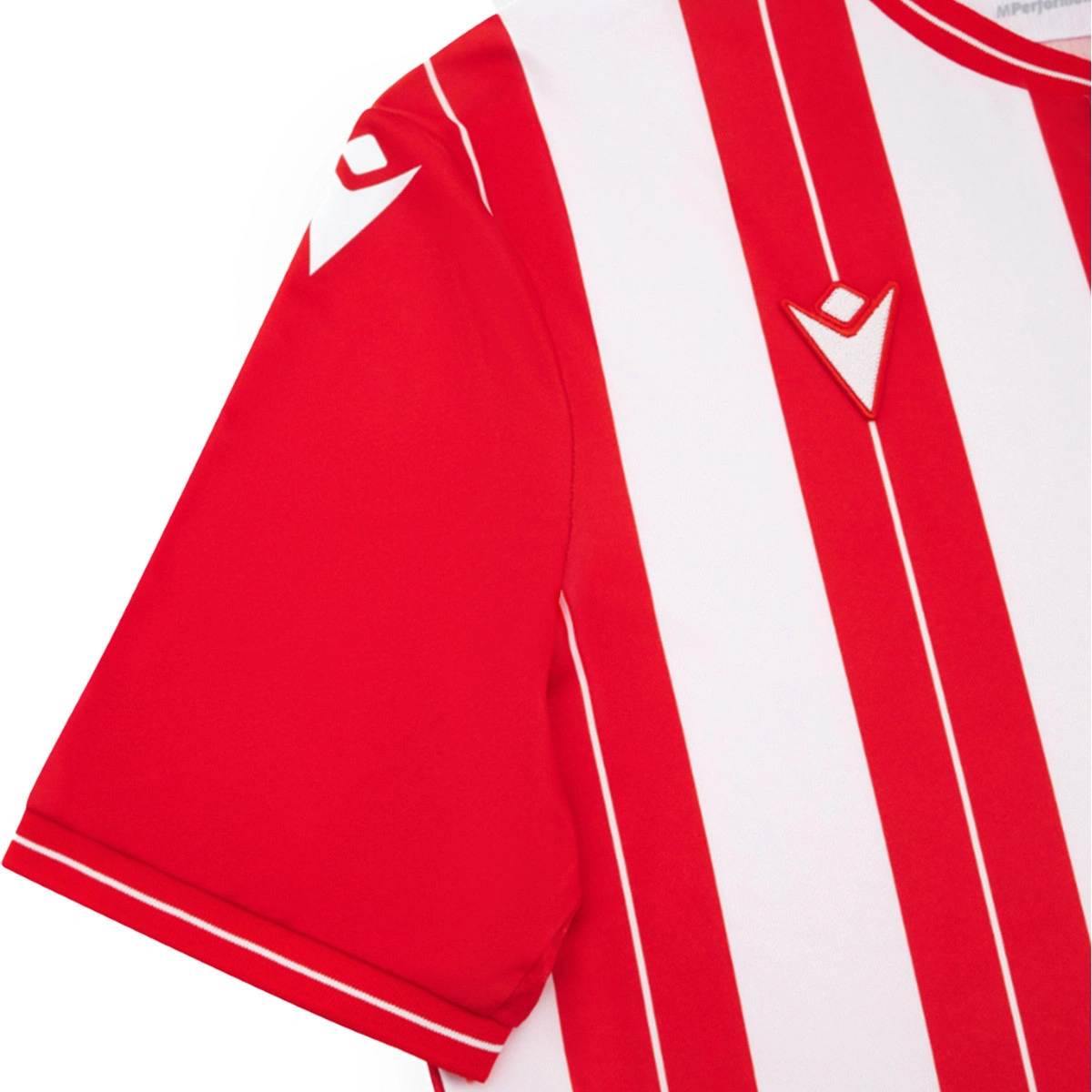 Camisola Macron UD Almeria Primeiro Equipamento 2025-2026
