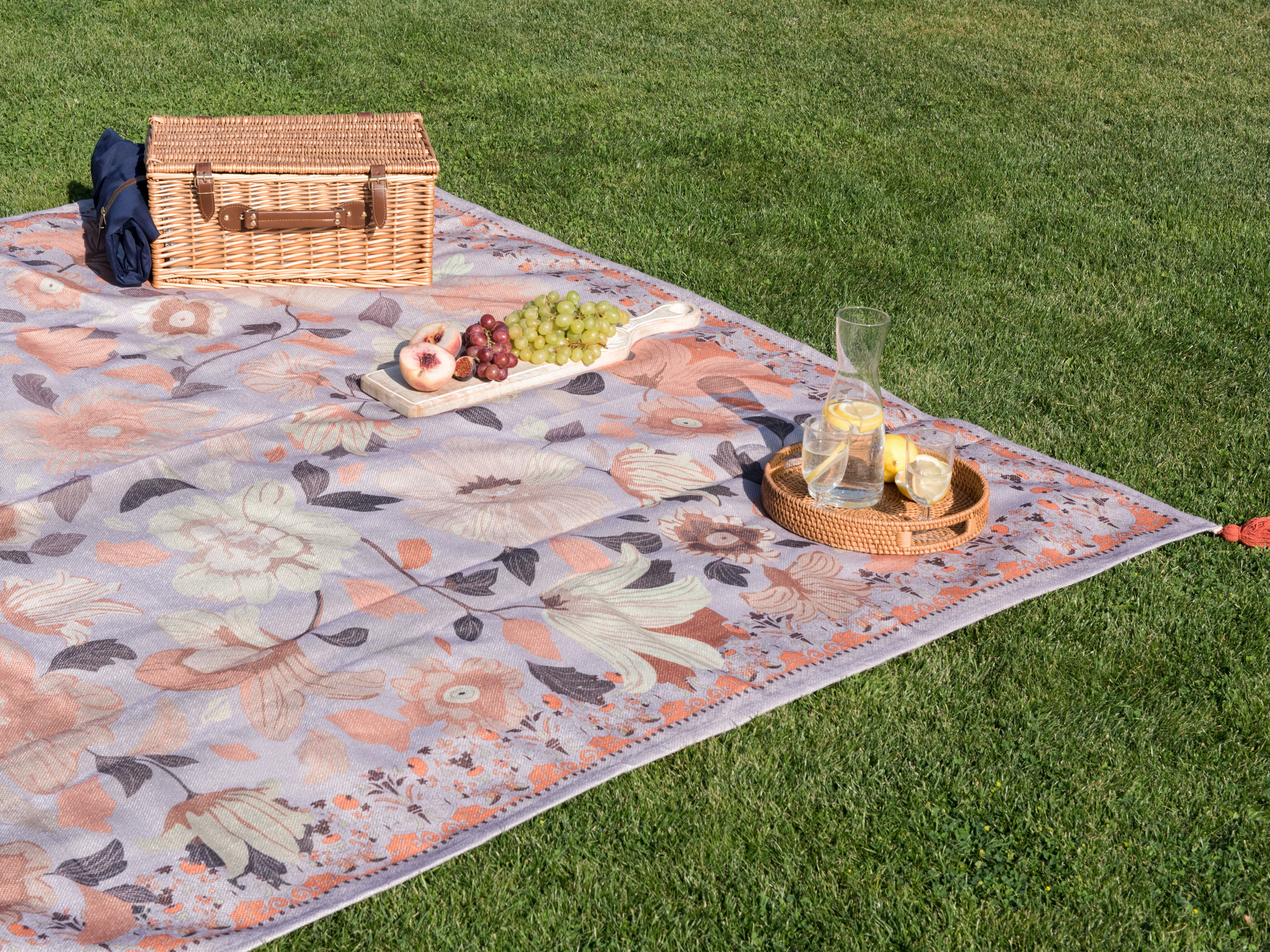 Picknickkleed TUFKI 200 x 200 cm Paars