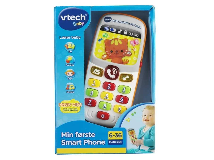 Vtech Baby Min Første Smart Phone (Dansk/Danish)