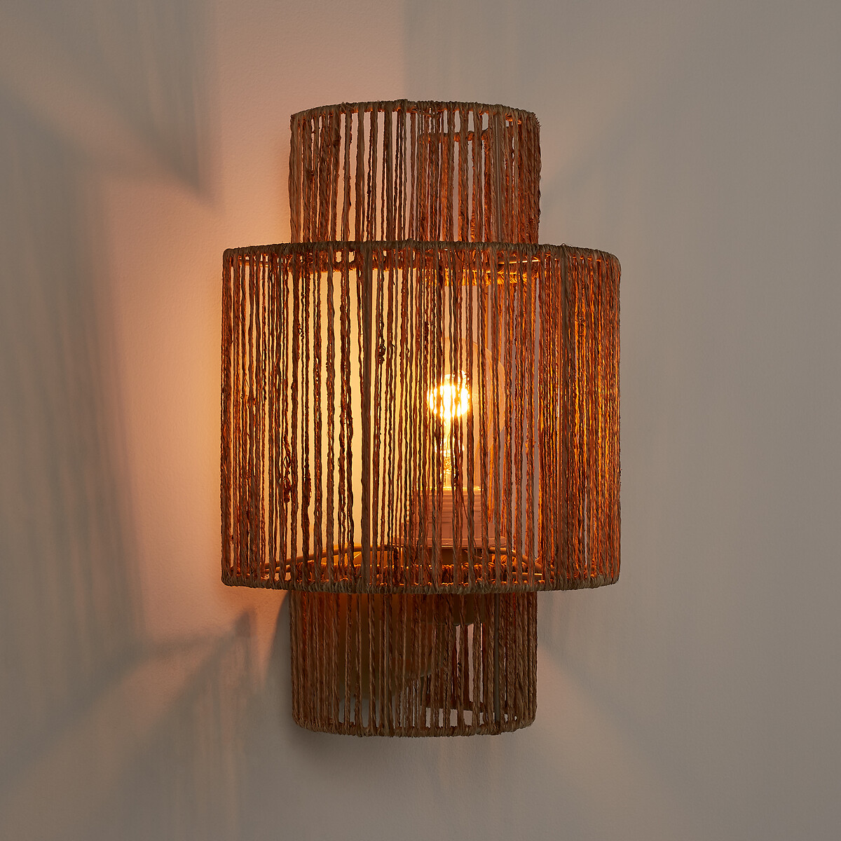 LA REDOUTE INTERIEURS<br>Candeeiro de parede H30 cm, Yaku