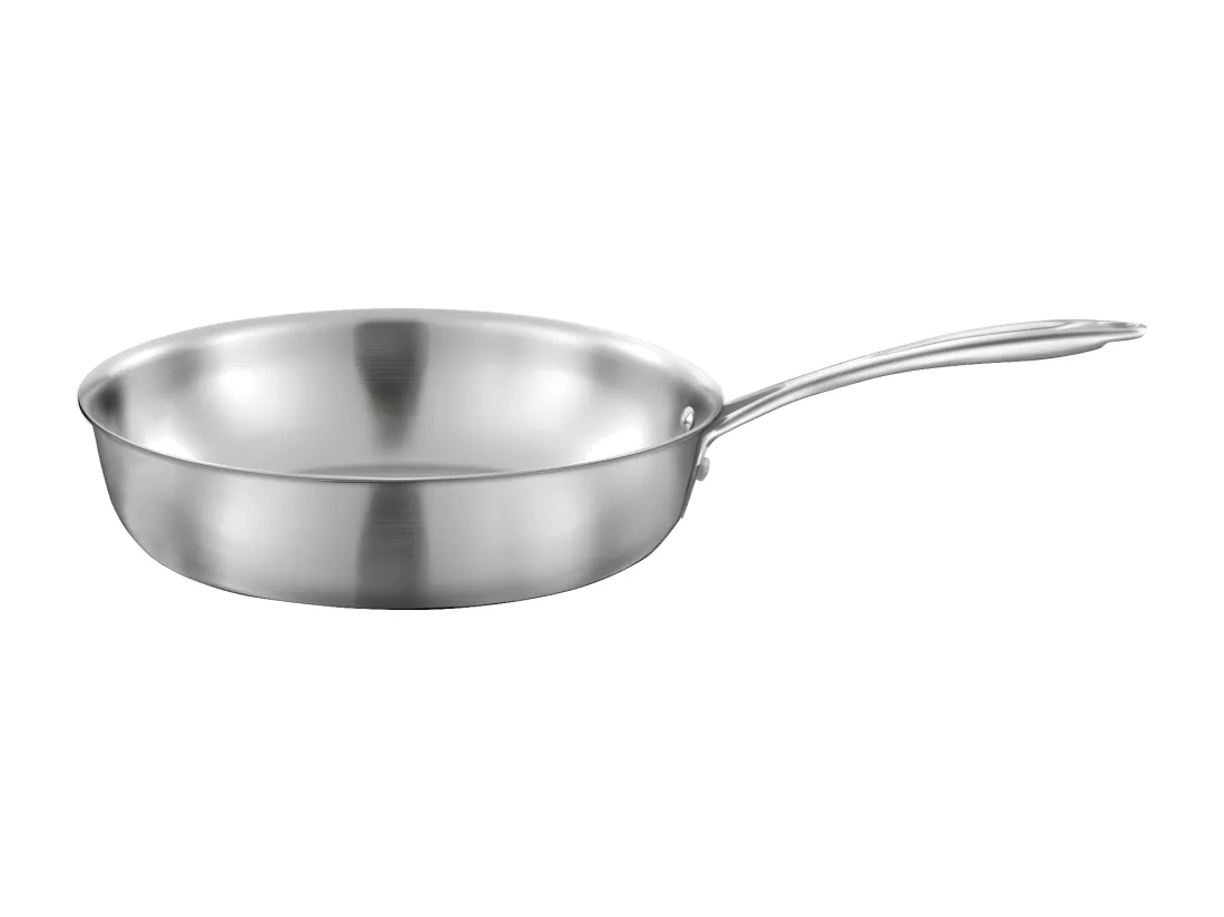 Gourmet - Sauteuse 24 cm inox triply