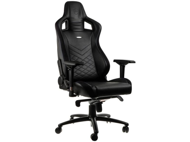 noblechairs Gaming-Stuhl EPIC Schwarz/Blau Besonders bequemer Computersessel, Mercedes-AMG Petronas Motorsport Edition