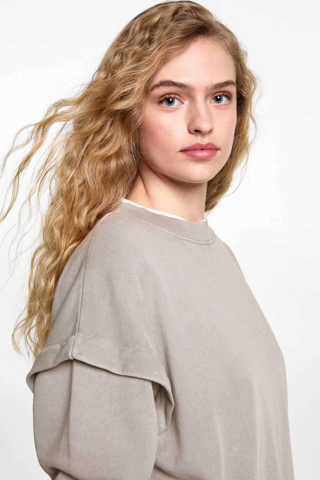 MANGO TEEN sweater grijs
