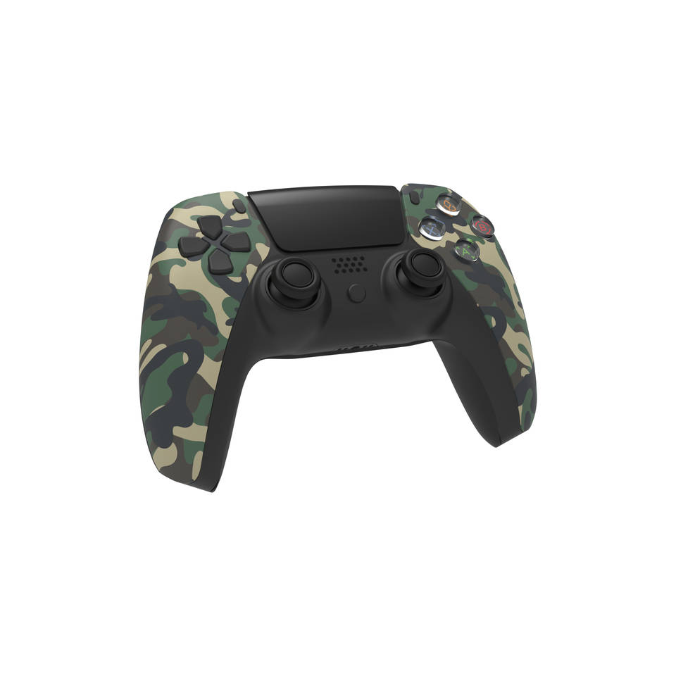 Qware Gaming PS4 draadloze controller - camouflage
