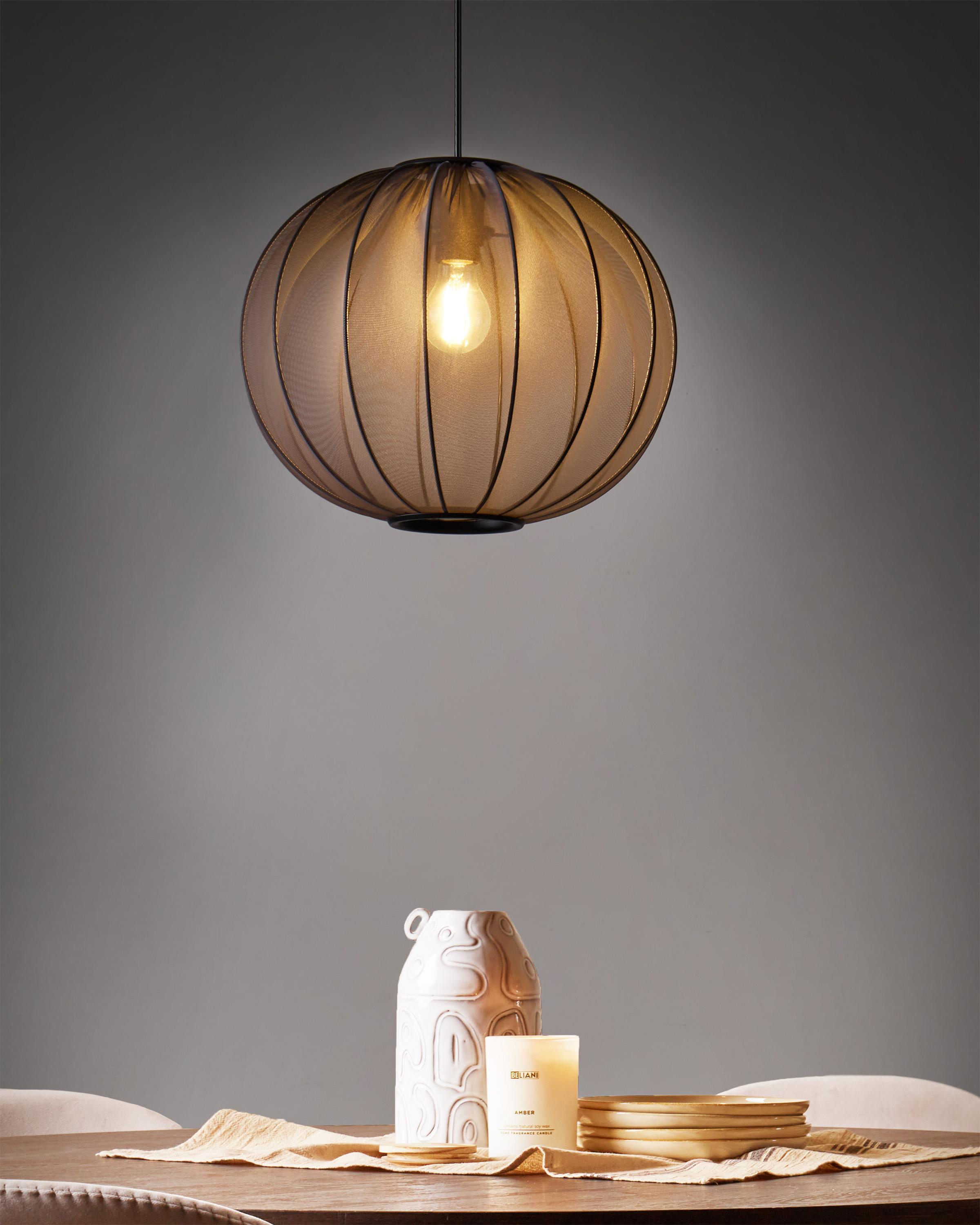 Hanglamp MARIETA Zwart