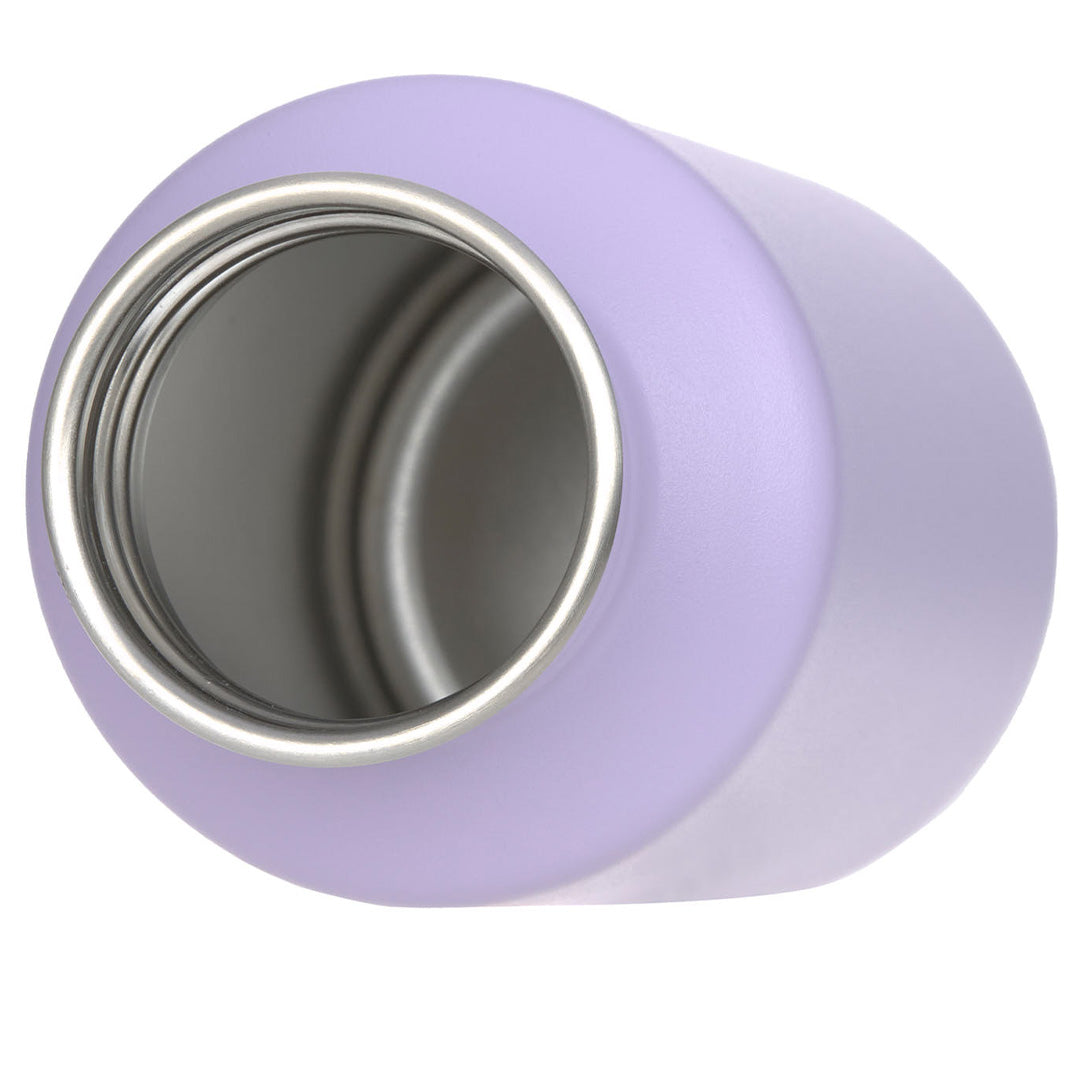 lässig rvs drinkfles little gang - heart lilac - 500 ml