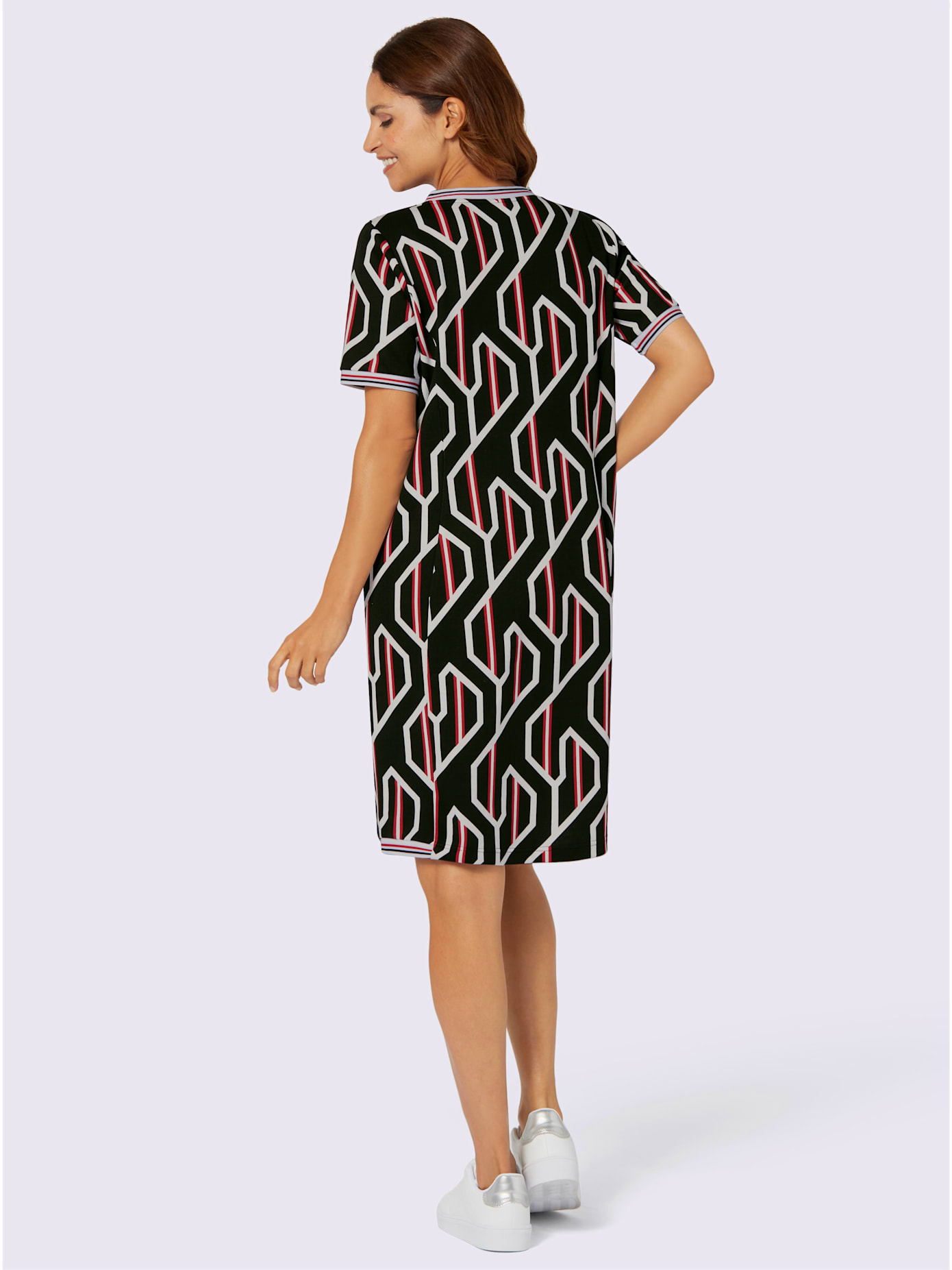 Robe en jersey coupe affinante