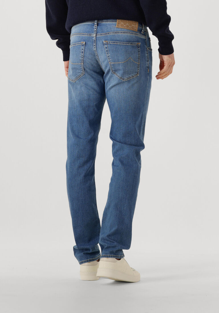 blauwe jacob cohen slim fit jeans pant 5 pkt slim fit bard