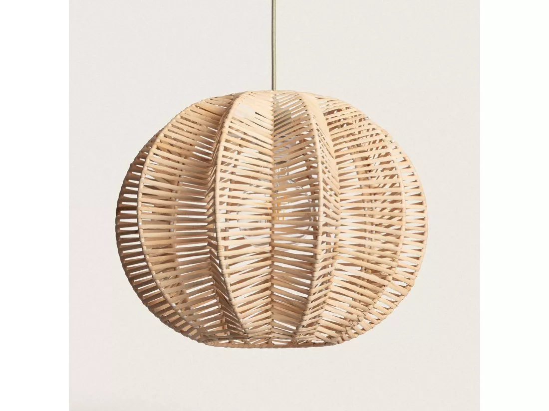 Suspension Rotin Tobonga Naturel