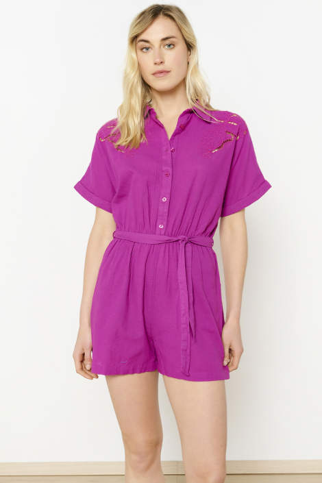 LolaLiza paarse dames jumpsuit
