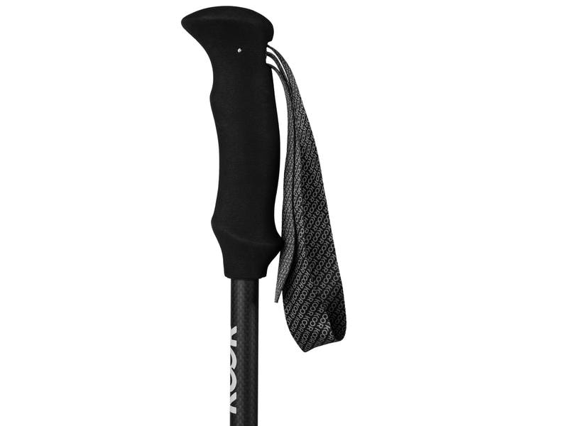 KOOR Wanderstock Carbon Castoor Anthrazit Trekkingstöcke 63 - 140 cm