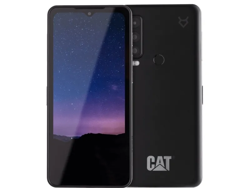 CAT S75 - 5G smartphone - dual-SIM - RAM 6 GB / Intern hukommelse 128 GB - microSD slot (120 Hz) - 3x bagkamera 50 MP, 8 MP, 2 MP - front camera 8 MP