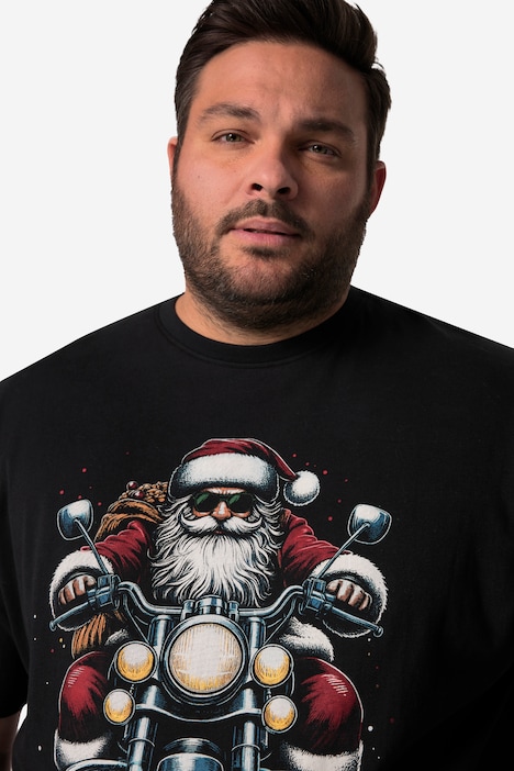 Men+ T-Shirt, Halbarm, Bauchfit, Rundhals, bis 8 XL