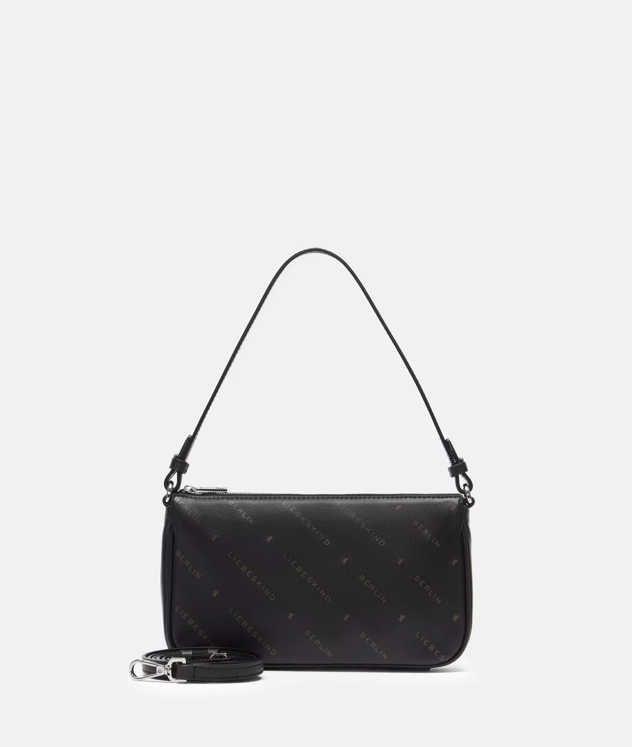 Monogram Crossbody S Leather shoulder bag with monogram