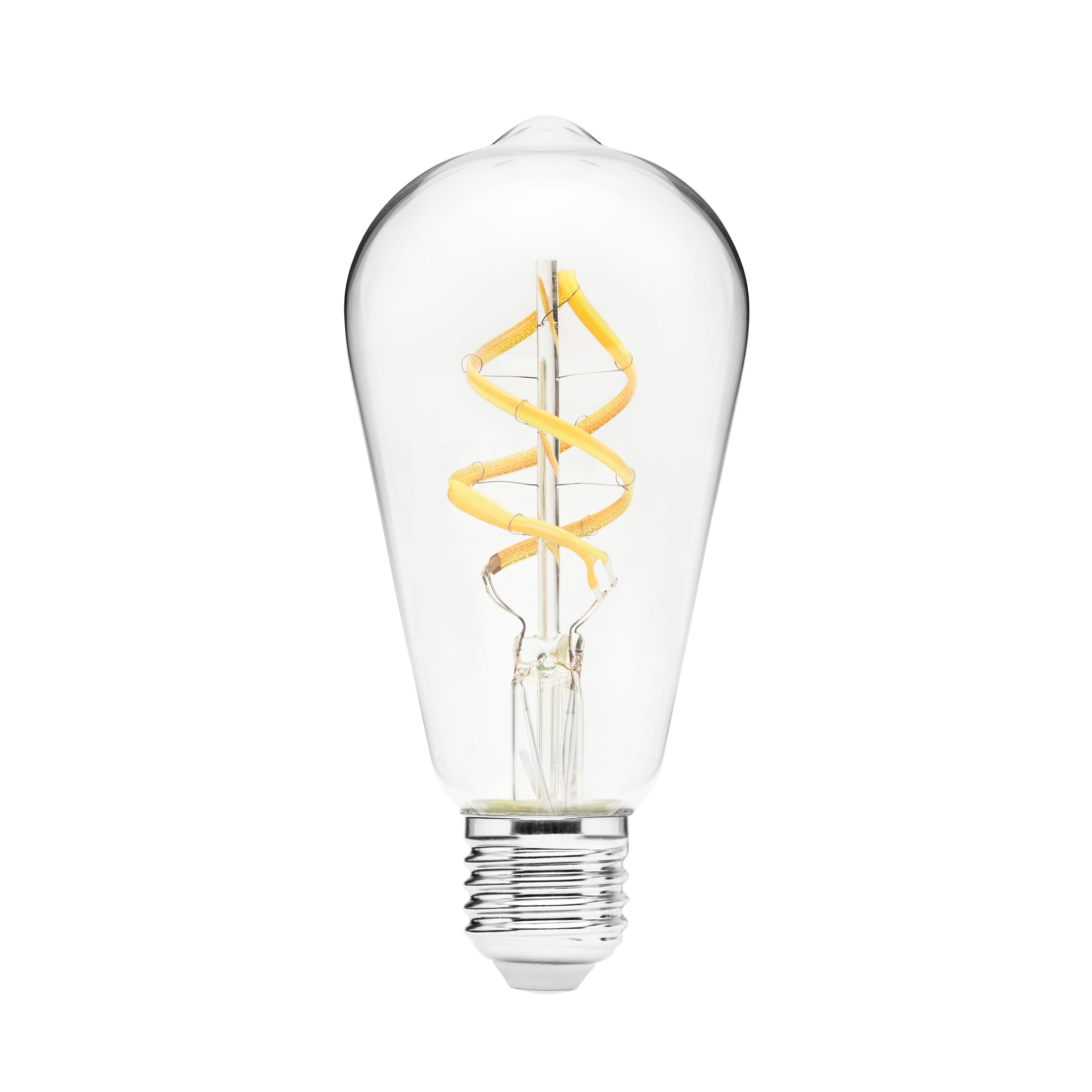 Cleverio Smart E27 ST64 Filament LED-pære 380 lm