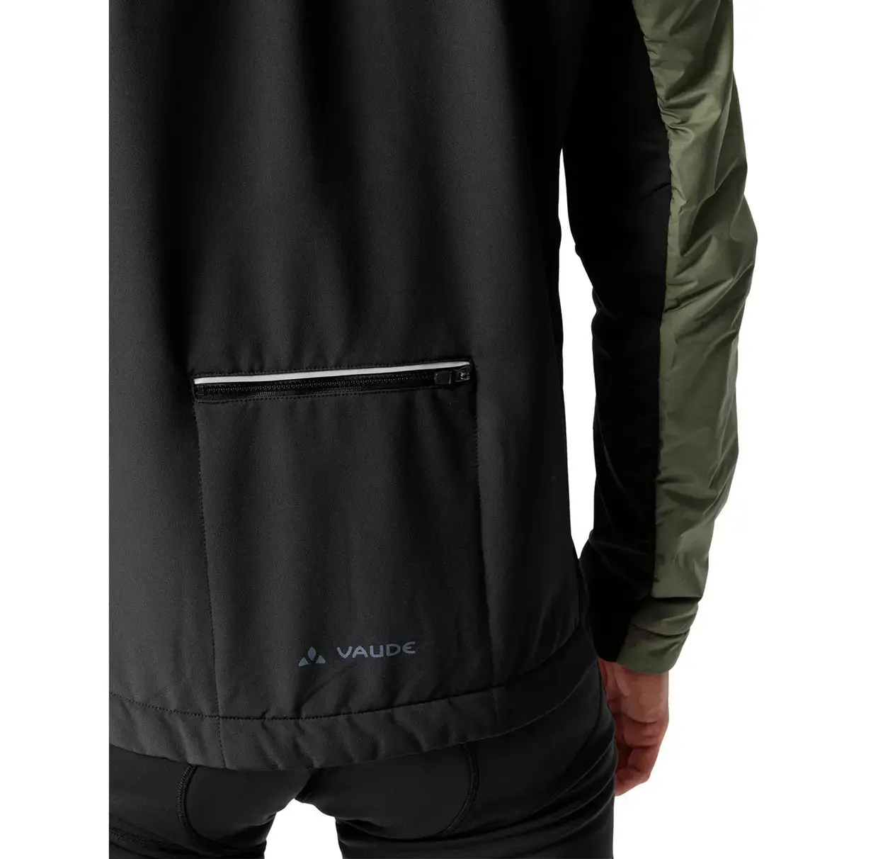 VAUDE Posta Insulation Fietsjack Groen/Zwart Heren