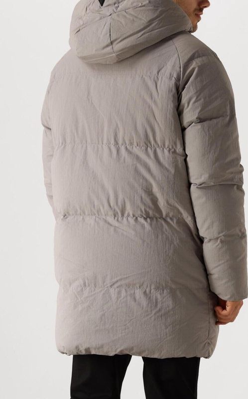 Pure Path - Padded 405 - Gewatteerde Jas - Grijs - Donsvoering