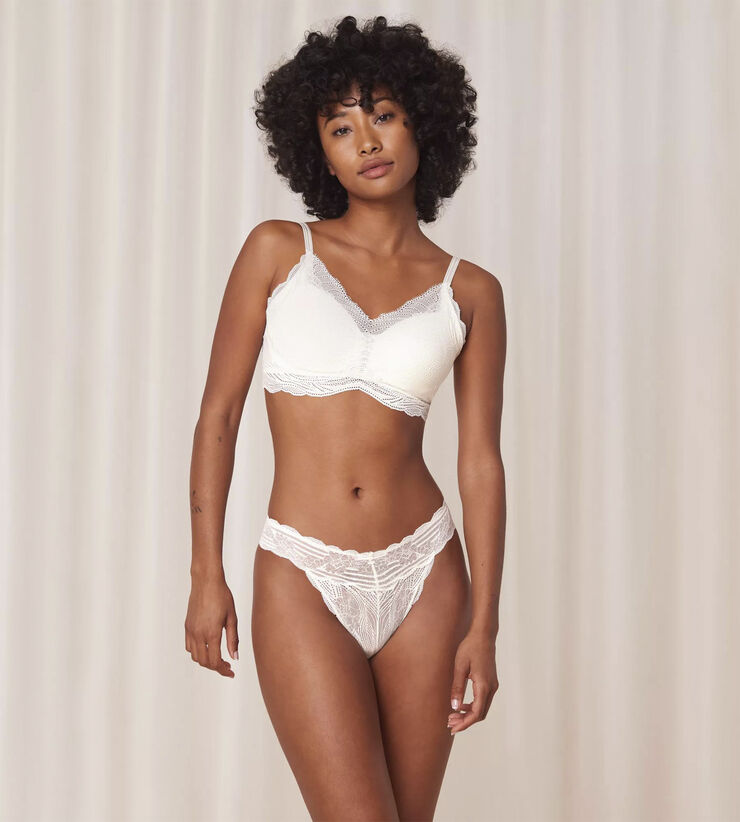 Triumph Triumph Lift Smart Highleg Brazilian EX Ecru white