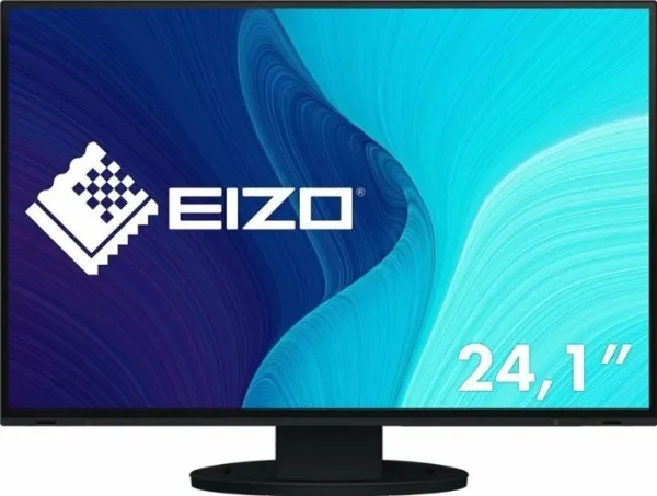 [OUTLET] - EIZO FlexScan EV2495-BK - Med FlexStand - LED-skærm - 24.1