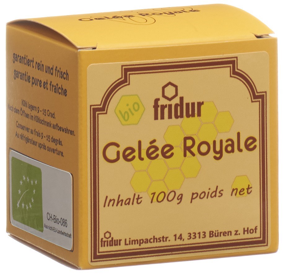 FRIDUR Bio-Gelée-Royale<br>100 g, Glas