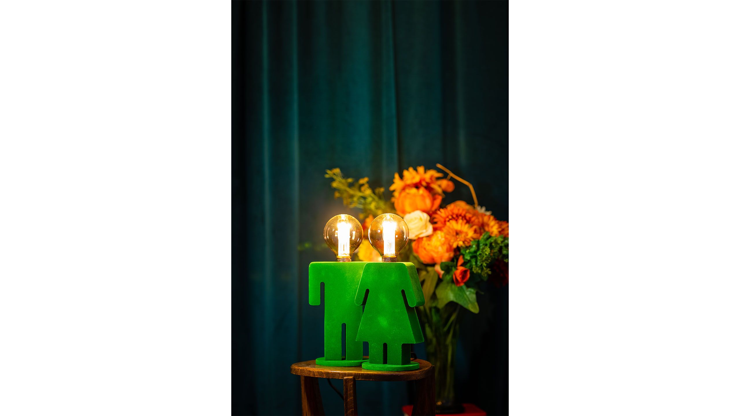 Tafellamp Velvet groen 05-TL3288-33 Adam  | ETH