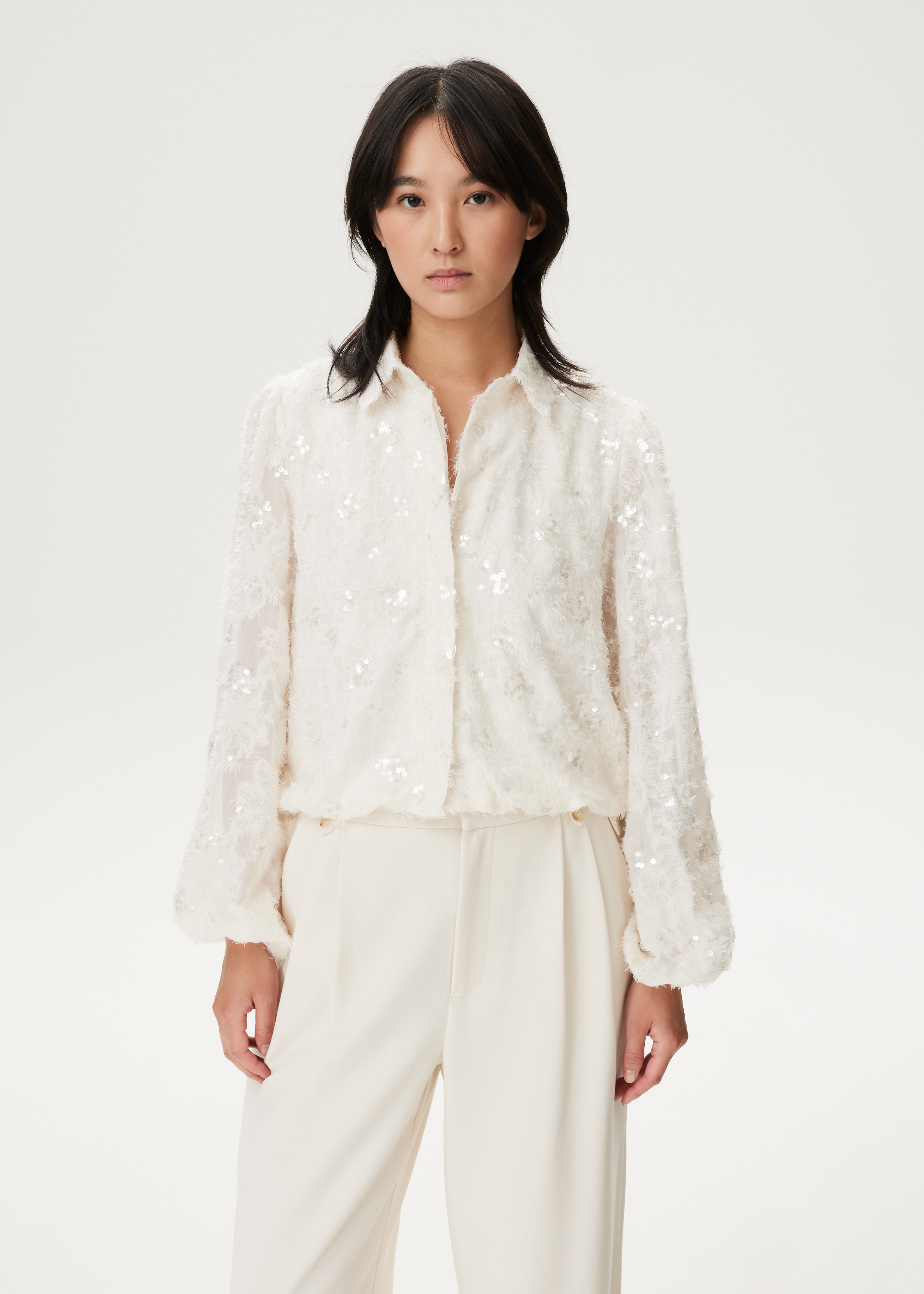 Blouse met franjes