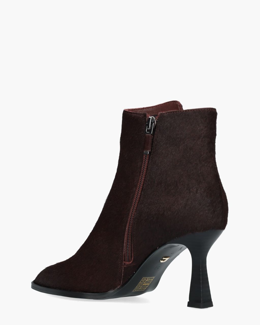 Lola Cruz Solenne Bordeauxrood Dames Enkelboots