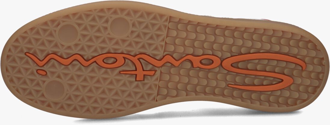 beige santoni lage sneakers dbs olympic
