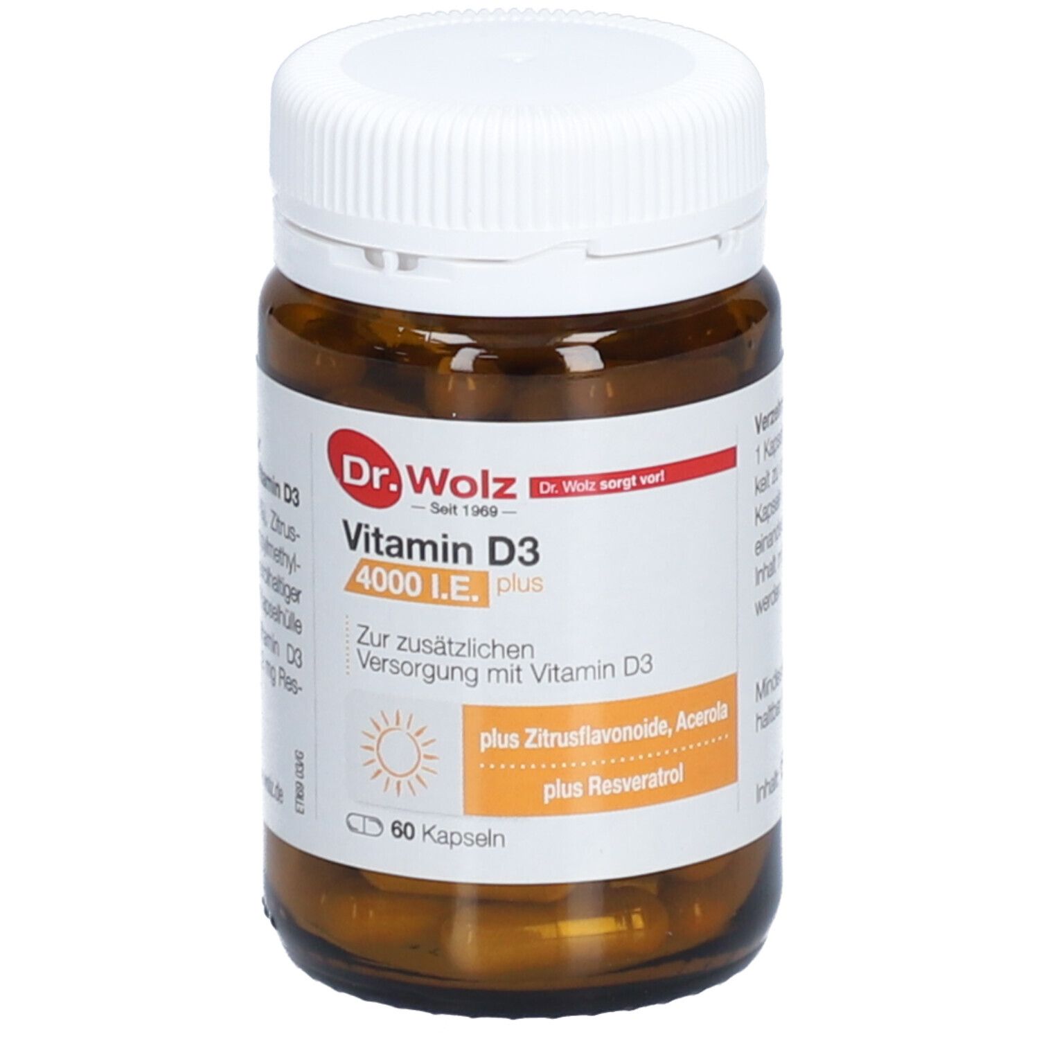 Dr. Wolz Vitamin D3 4000 I.E. plus