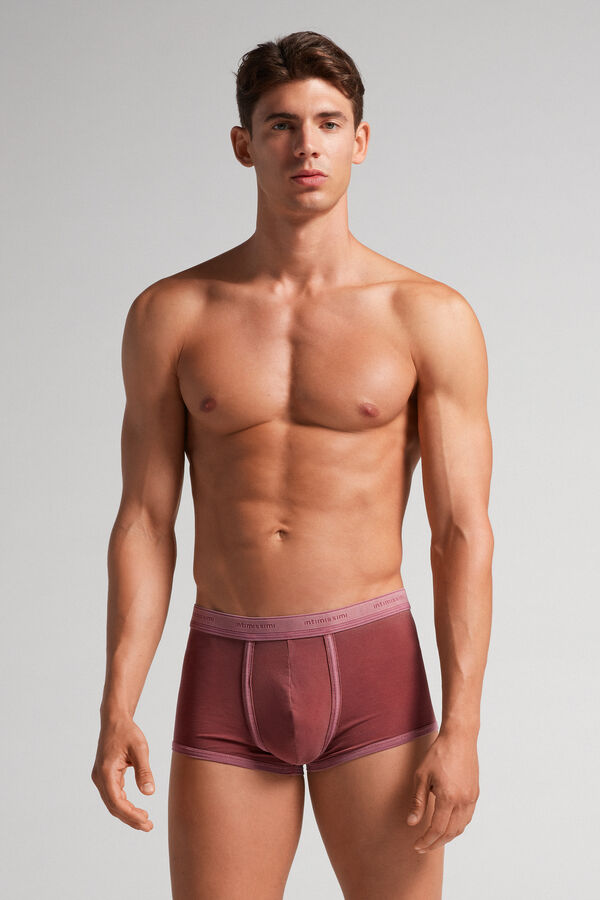 Cuecas boxer Supima® Natural Fresh Cotton com logotipo