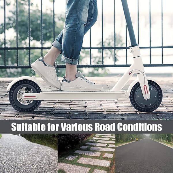 INF Punkteringssikre dekk til Xiaomi elektrisk scooter, 2-pakning
