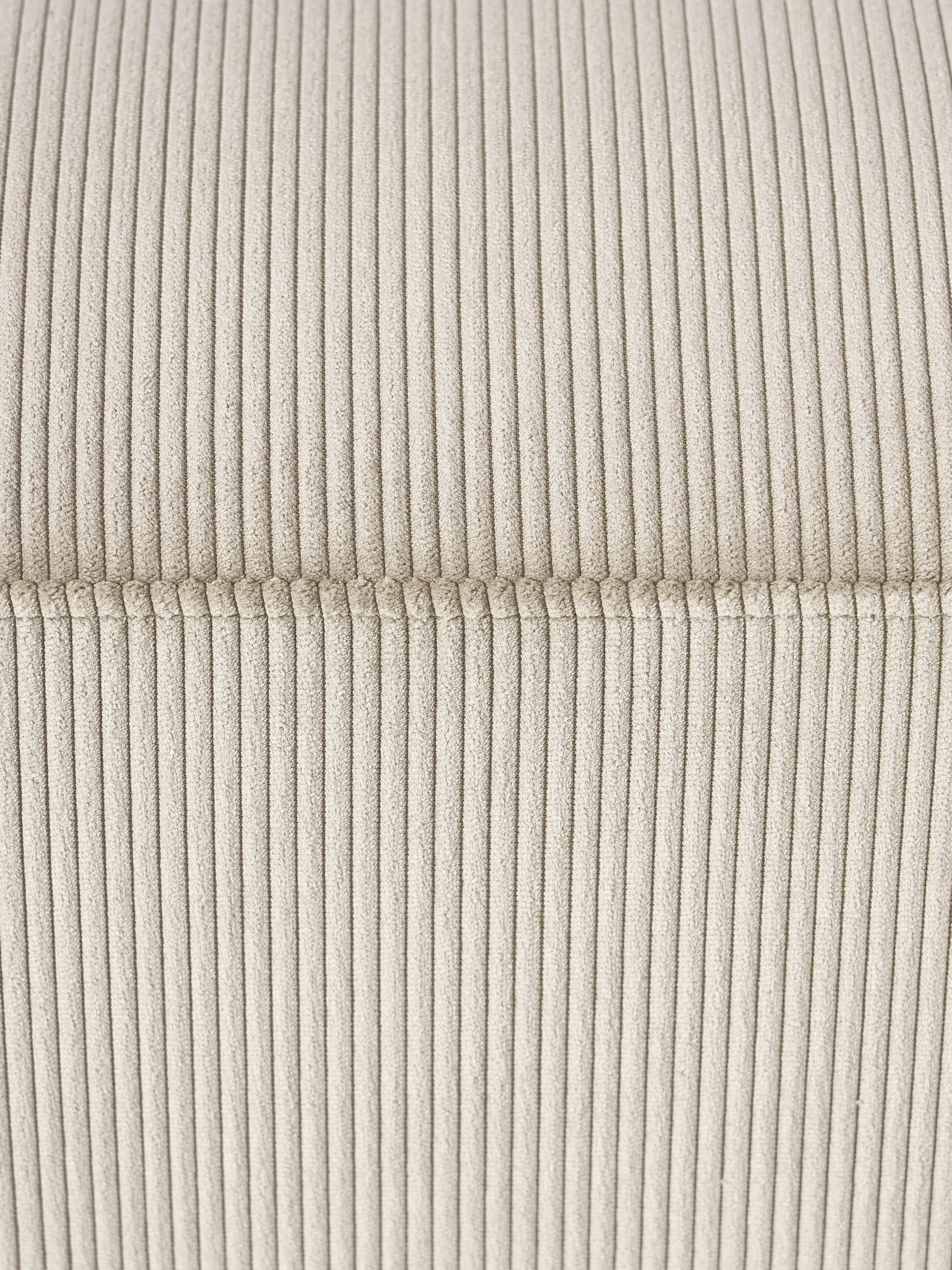 XL poef Melva van corduroy, B 116 x D 72 cm