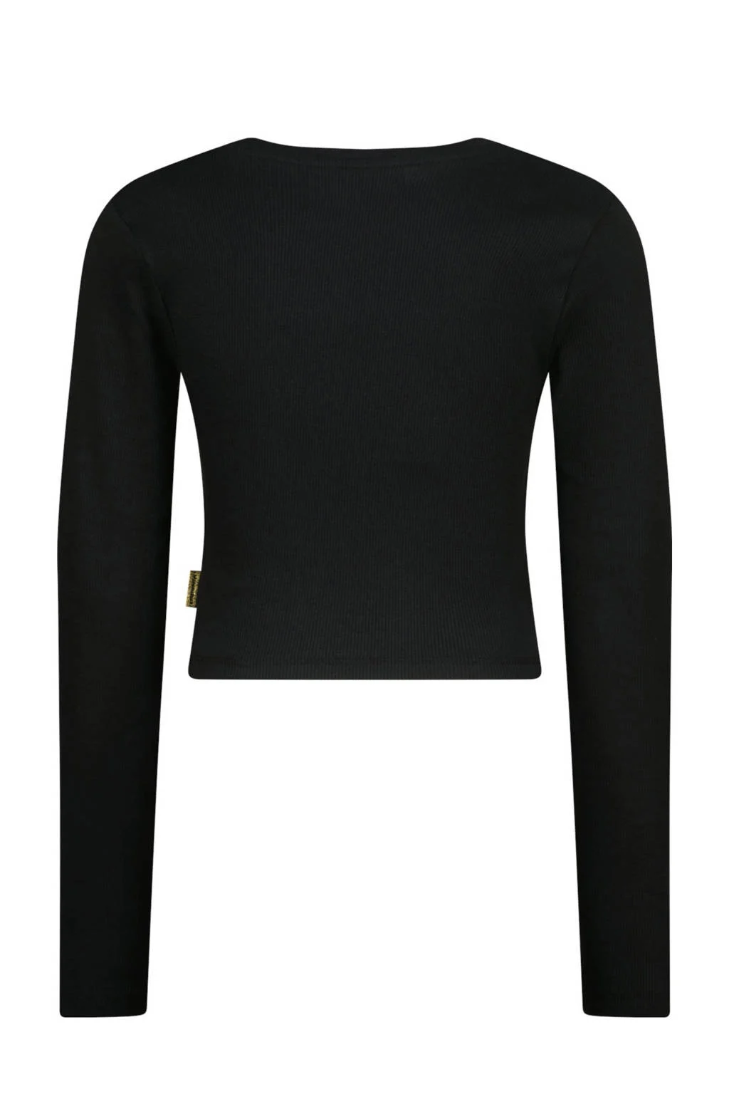 Vingino longsleeve zwart rib gebreid