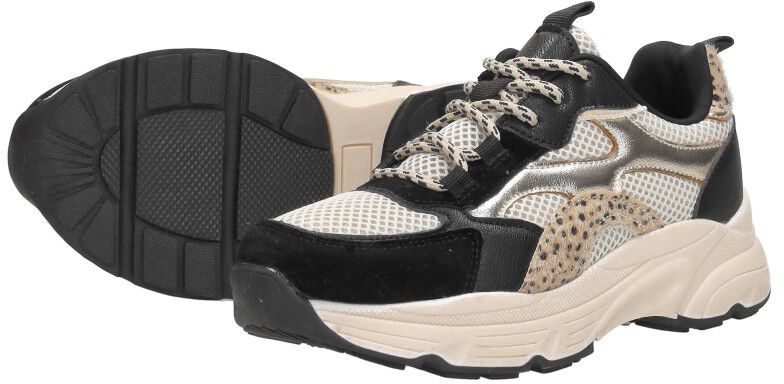 Sub55 Sneakers Laag zwart