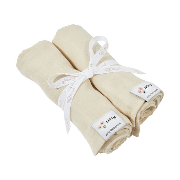 Nifty Hydrofiele Doek - 2 Stuks - Blauw
