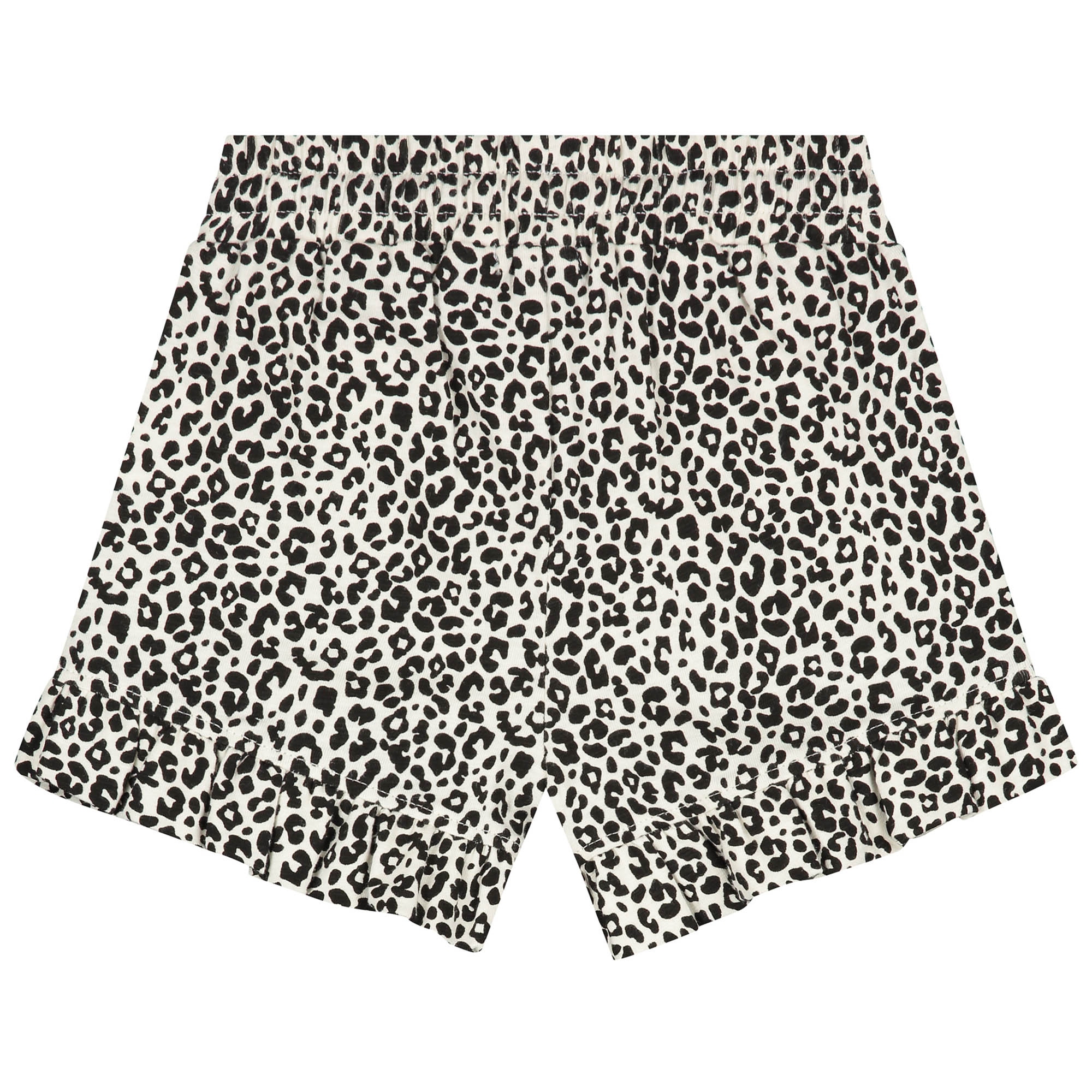 Prénatal peuter short  panterprint bruin