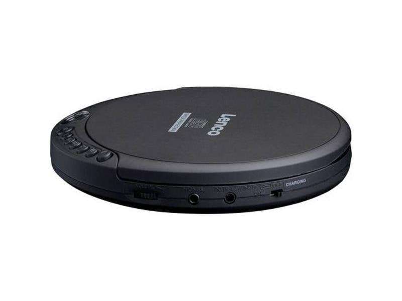 Lenco MP3 Player CD-200 Schwarz Portabler CD-Player