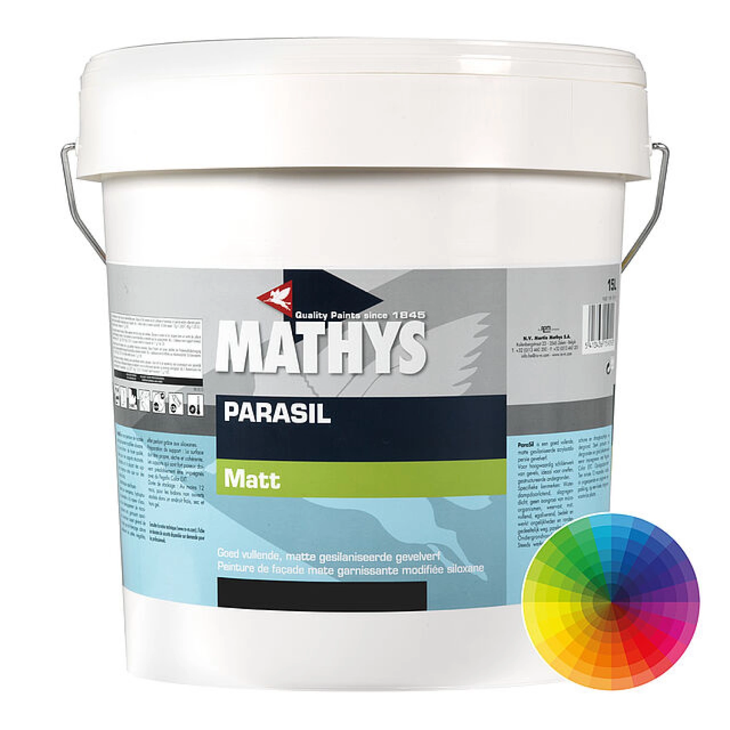 Mathys Parasil - op kleur gemengd - 5 L