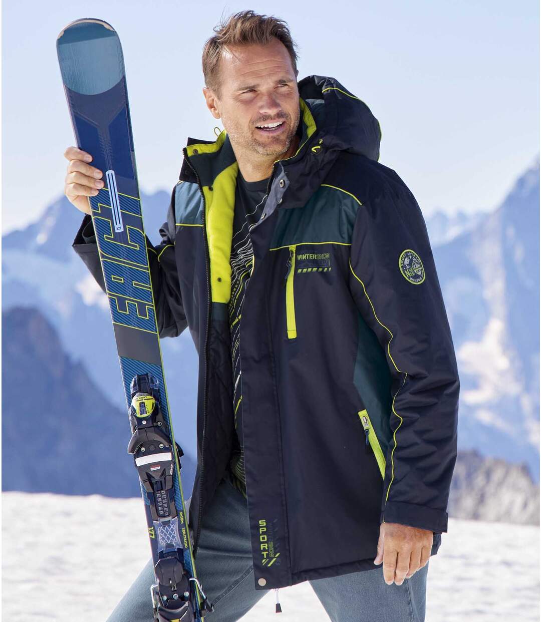 Parka Ski à Capuche Sport Winter
