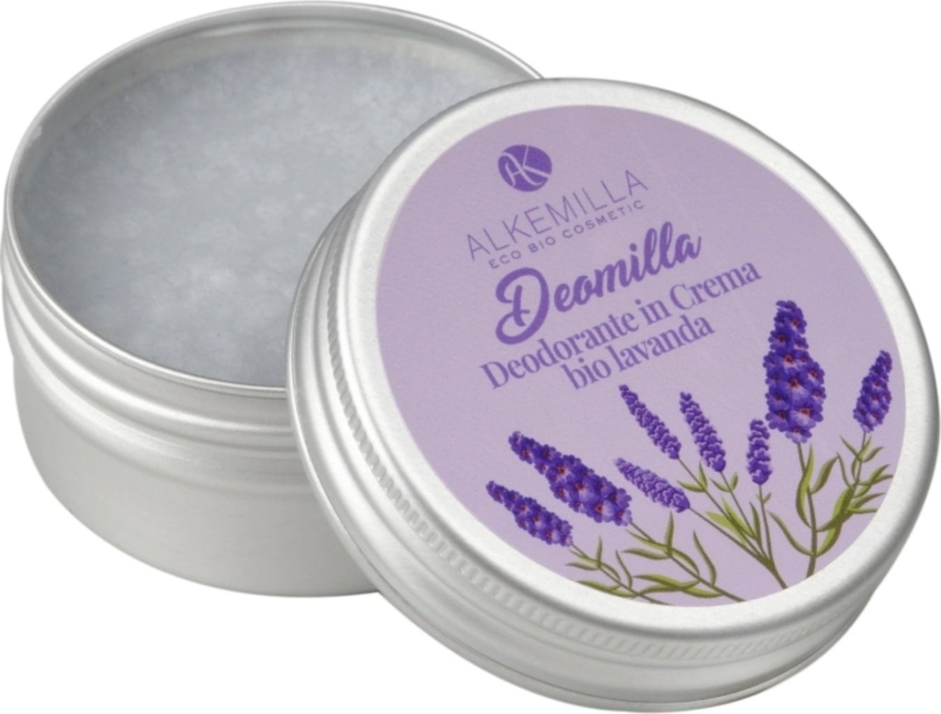Alkemilla Eco Bio Cosmetic  Deomilla Creme-Deo, Lavendel (50 ml)