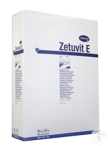 Hartmann Zetuvit E 20x25cm 15 Pièces