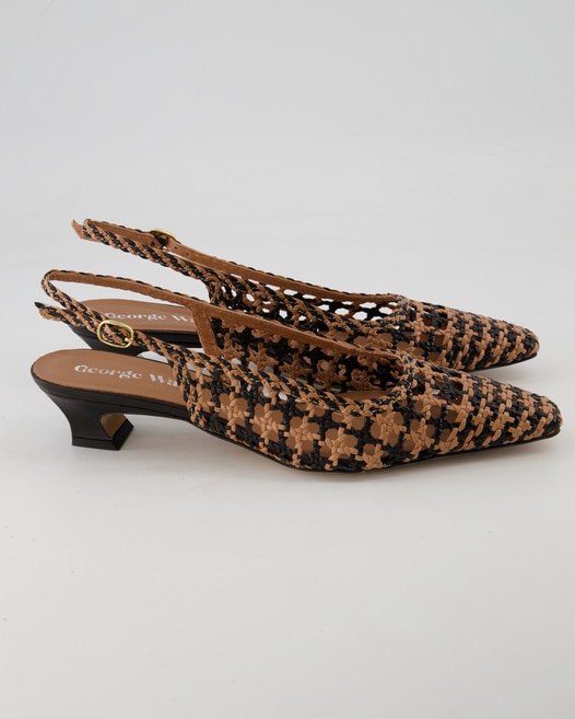 George Watts G9510 Slingpumps in Mehrfarbig