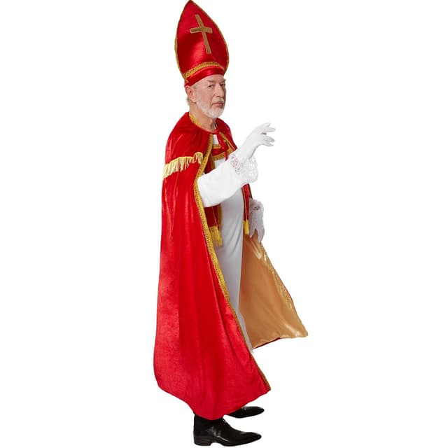 St. Nikolaus kostume i klassiske farver
