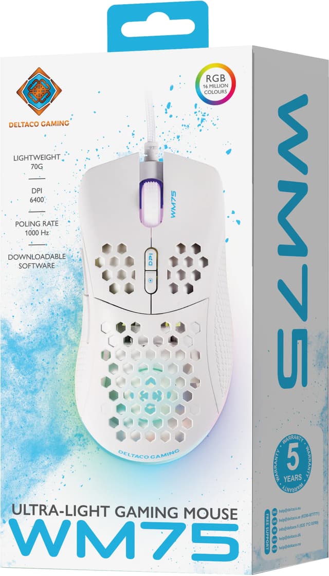 Deltaco WM75 gaming mus