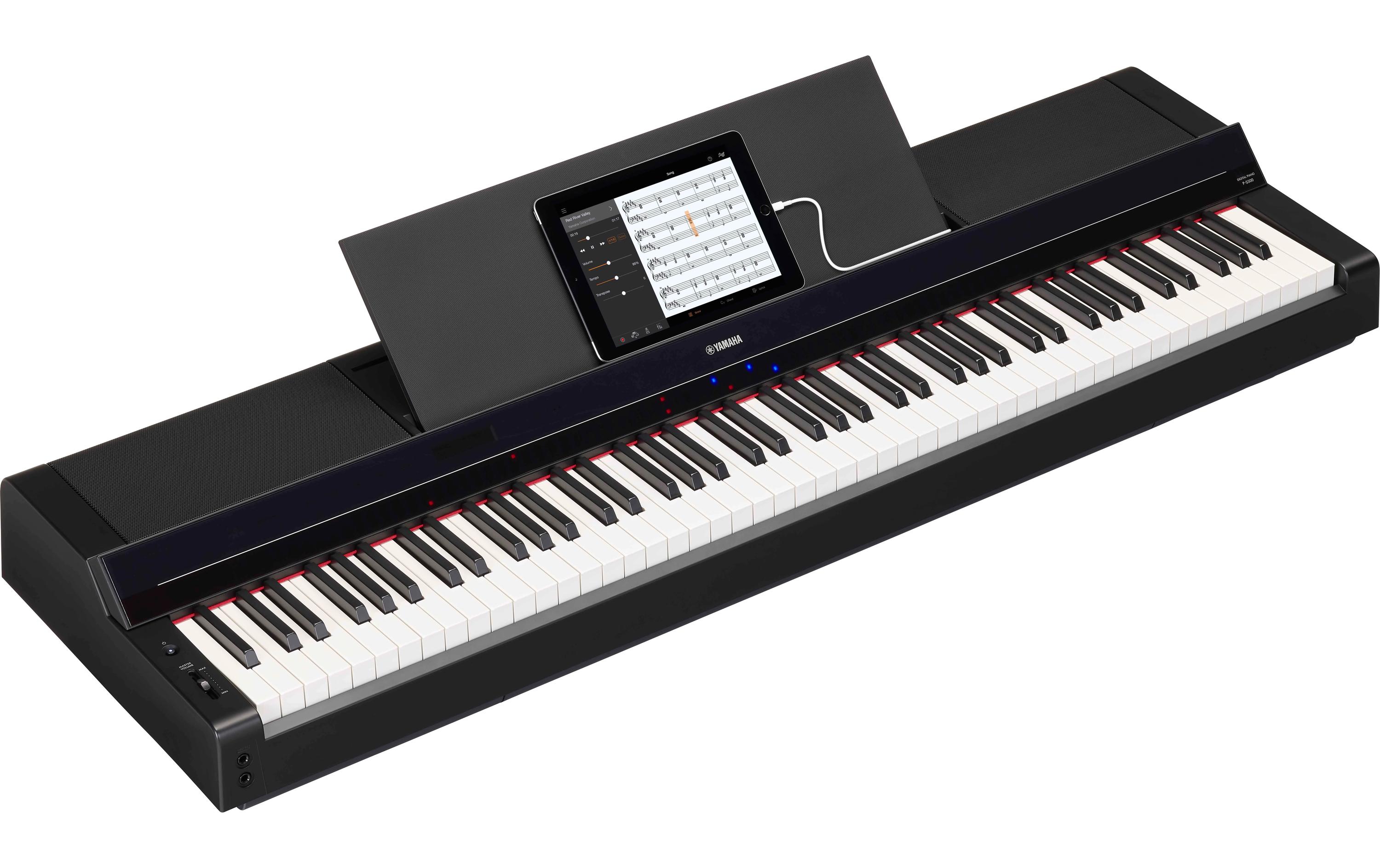 E-Piano P-S500 Schwarz<br>Digital Piano mit Stream Lights-Funktion