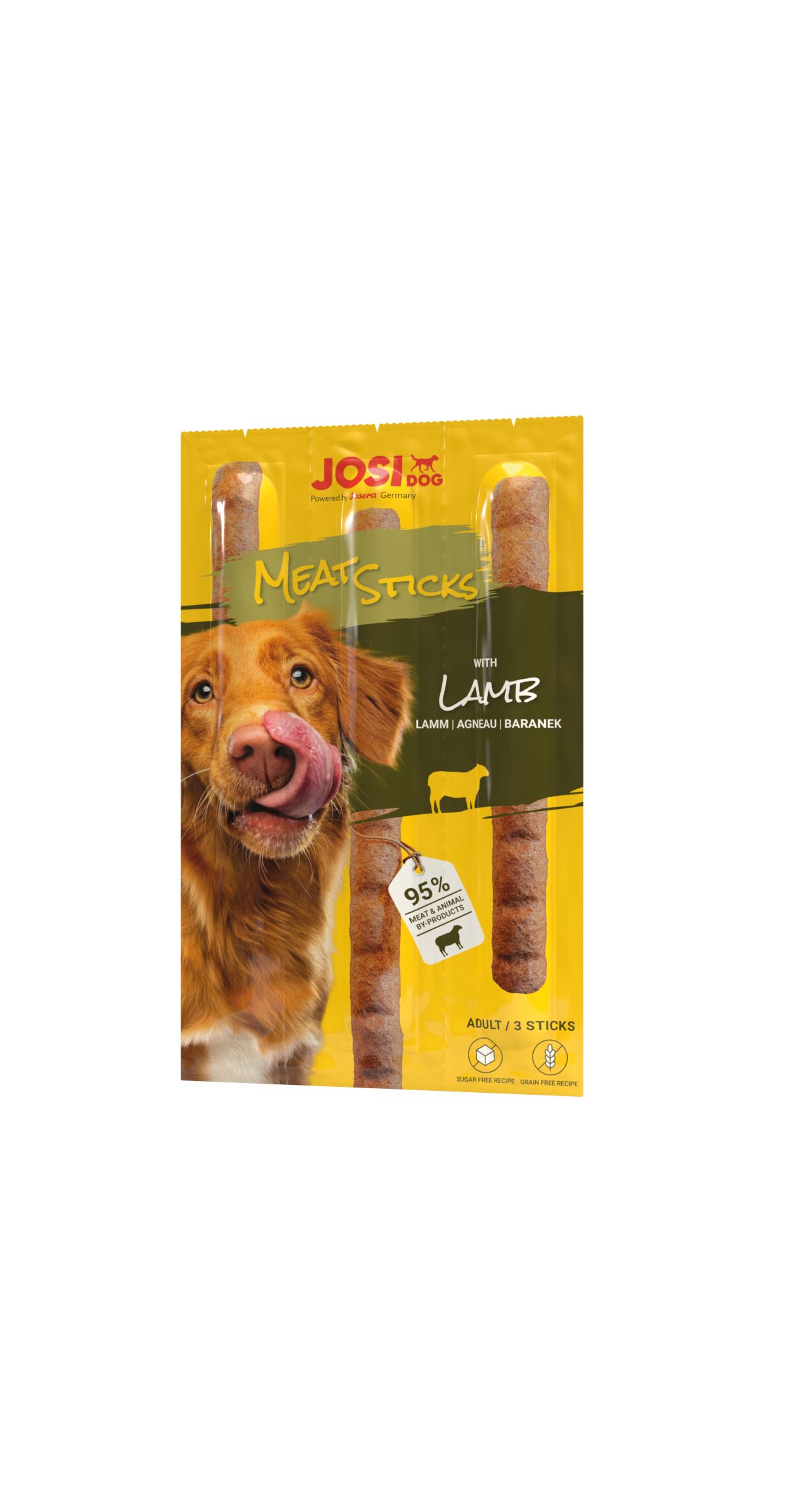JosiDog Meat Sticks Lamb Vorratspack